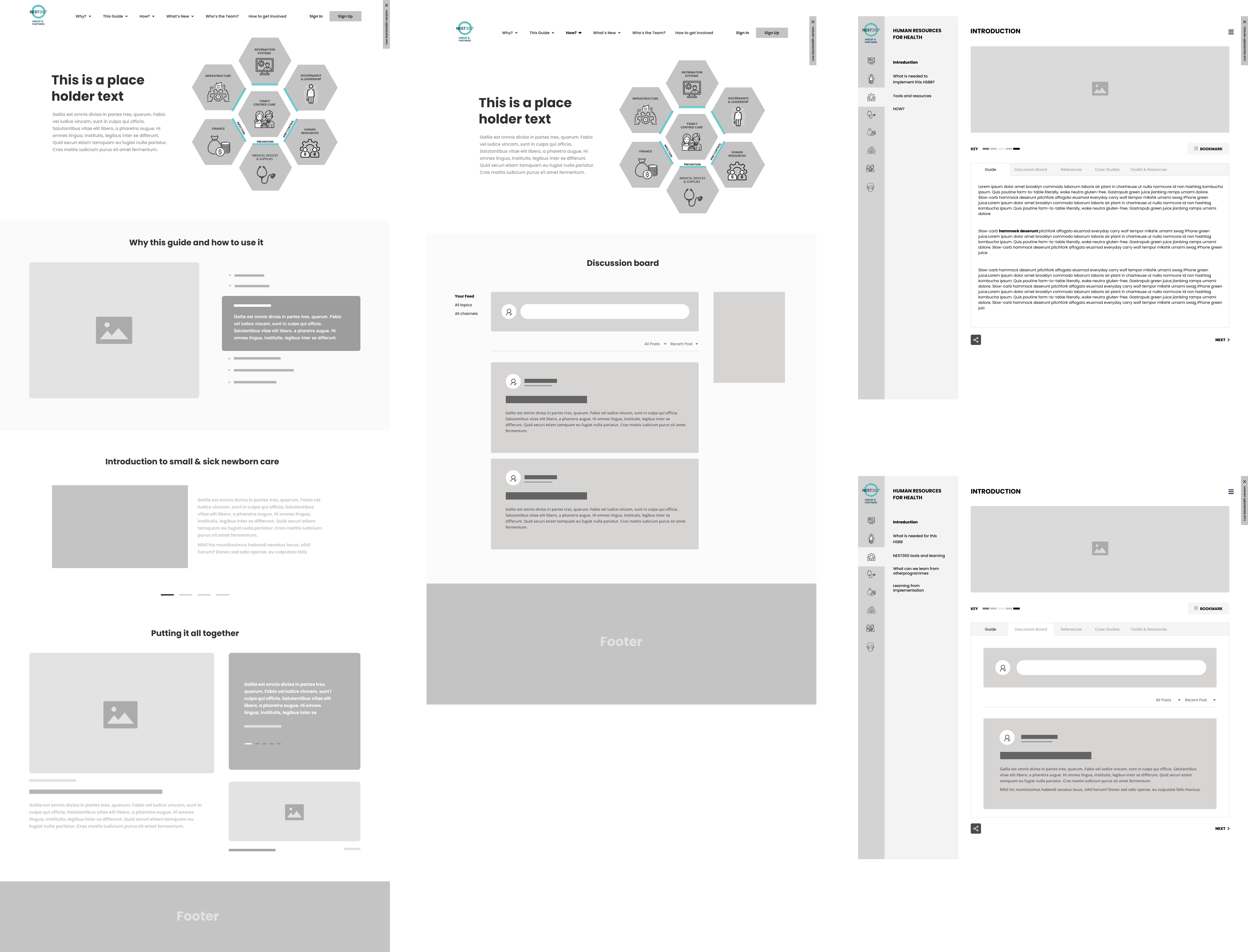 wireframes N360